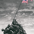 Marine Corps War Memorial Raising The Flag 