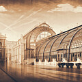 Palmenhaus Burggarten Vienna Austria Vintage Sepia