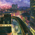 The City From Greenwich Village by John Sloan 1922